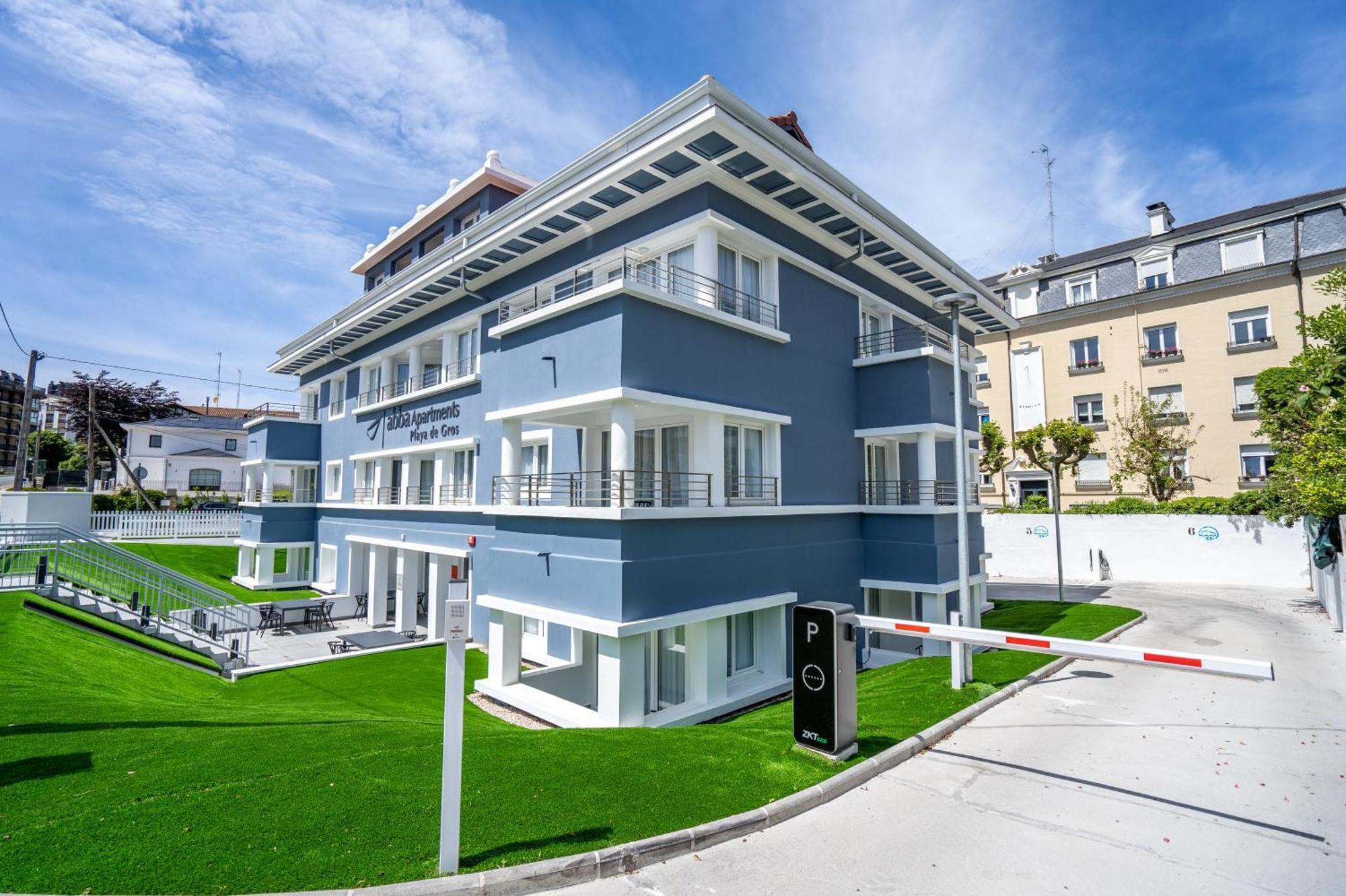 Abba Apartments Playa De Gros San Sebastian Luaran gambar