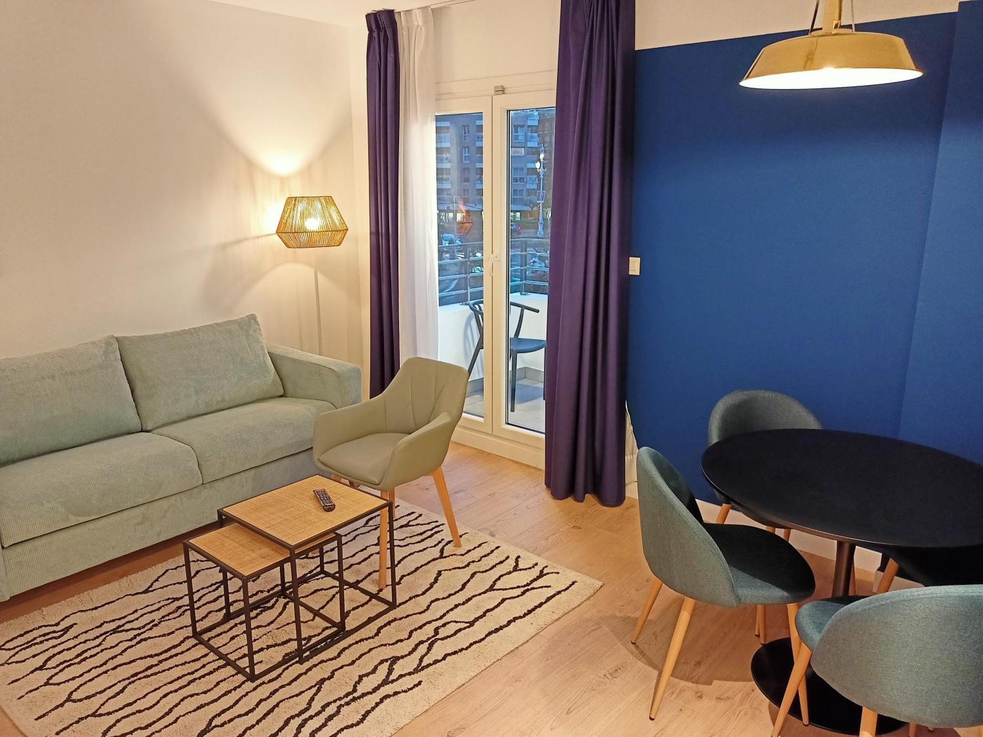 Abba Apartments Playa De Gros San Sebastian Luaran gambar